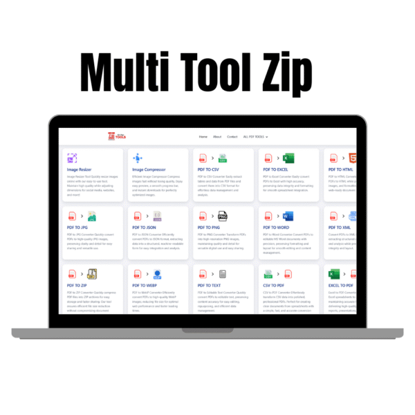 MULTI Tool Website Script