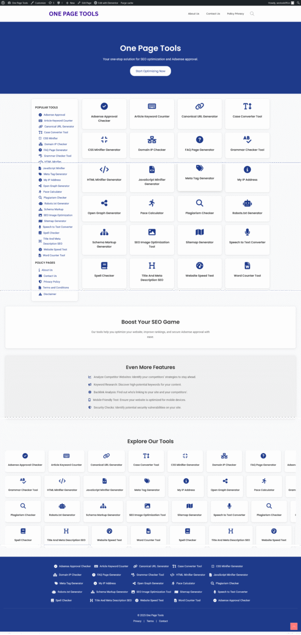 25+ Adsense Approved SEO Tools